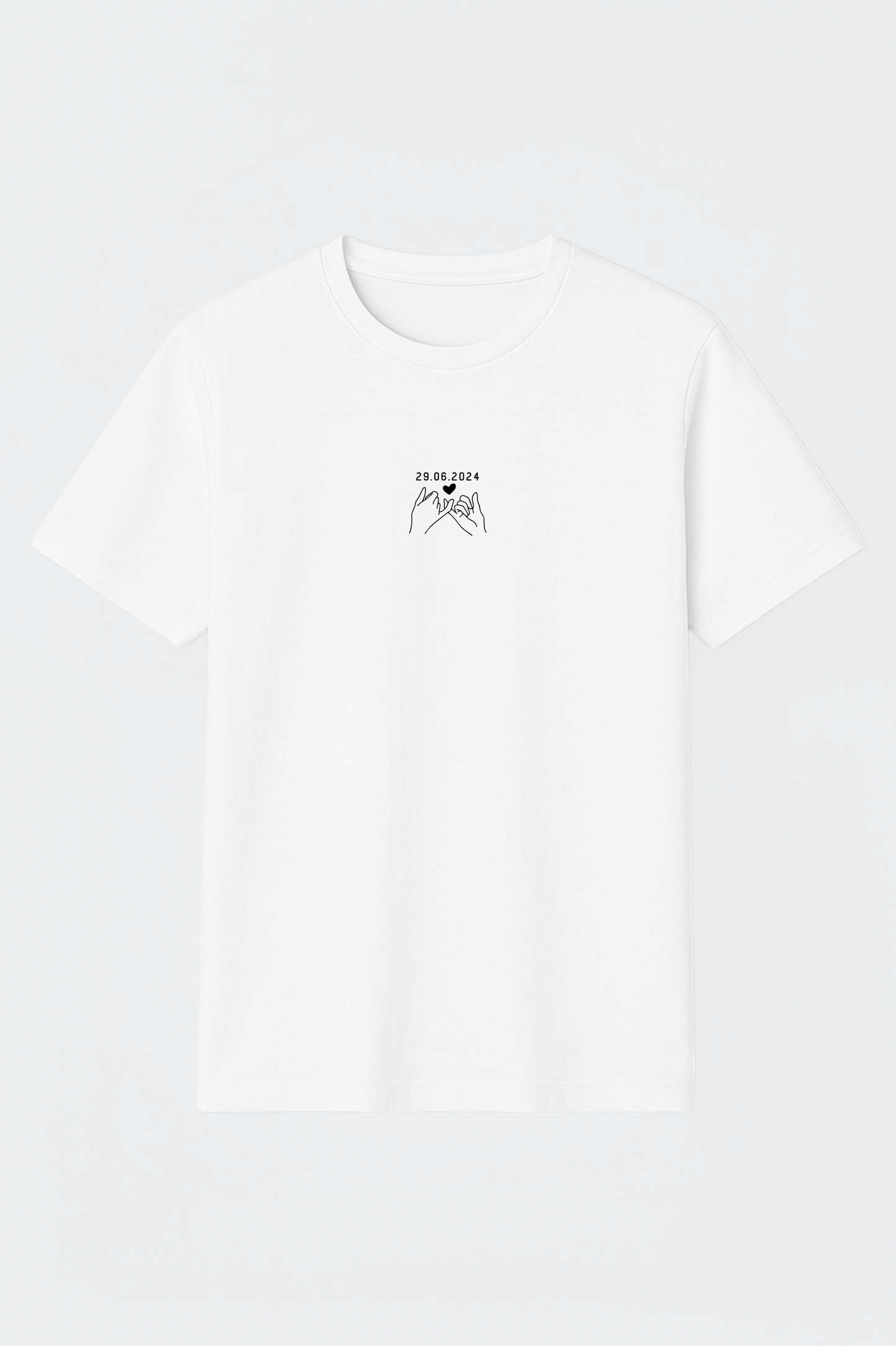 Vowed in Light Embroidered Tee